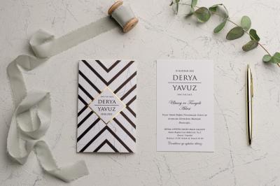 Ekonom 9174 Düğün Davetiyesi