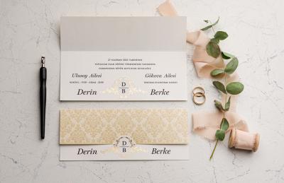 Ekonom 9178 Düğün Davetiyesi