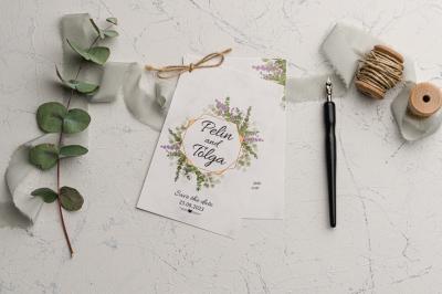 Ekonom 9186 Düğün Davetiyesi