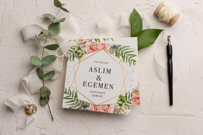 Ekonom 9196 Düğün Davetiyesi