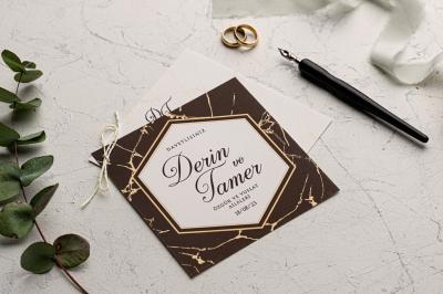 Ekonom 9197 Düğün Davetiyesi