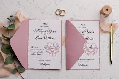 Ekonom 9225 Düğün Davetiyesi