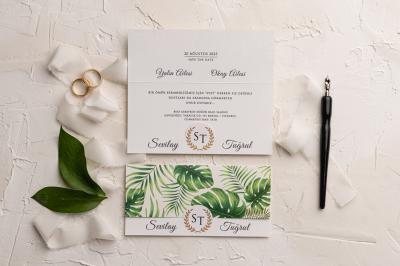 Ekonom 9246 Düğün Davetiyesi