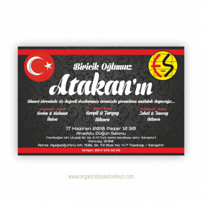 Es-Es Sünnet Davetiye