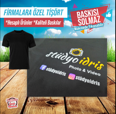 FİRMALARA ÖZEL TİŞÖRT BASKI