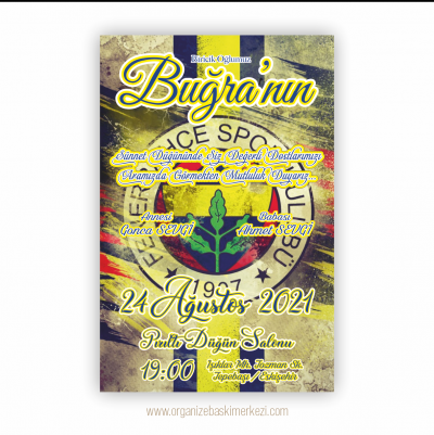 Fenerbahçe Dik Sünnet Davetiye