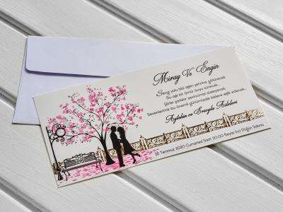 İklim 10415 Düğün Davetiyesi