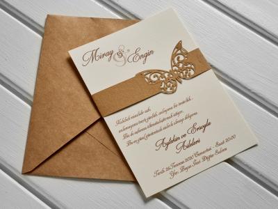 İklim 10416 Düğün Davetiyesi