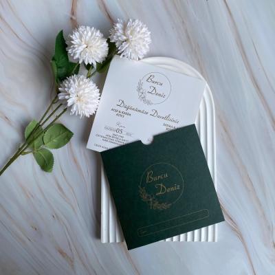 Kare Düğün Davetiyesi 1