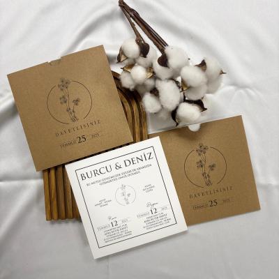 Kare Düğün Davetiyesi 30