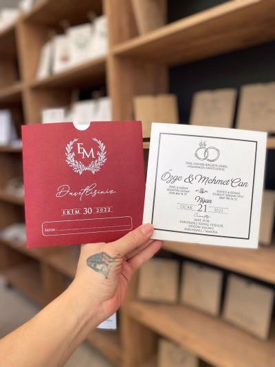 Kare Düğün Davetiyesi 32