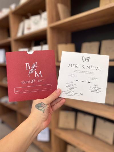 Kare Düğün Davetiyesi 33