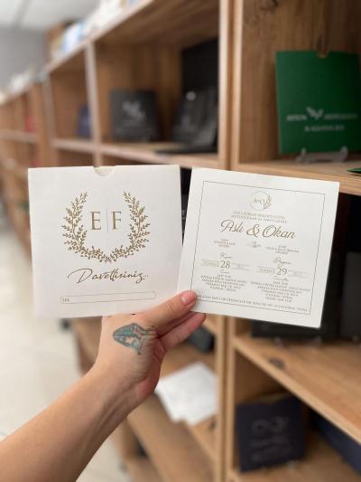 Kare Düğün Davetiyesi 43