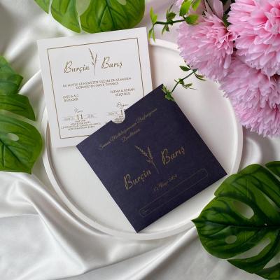 Kare Düğün Davetiyesi 5