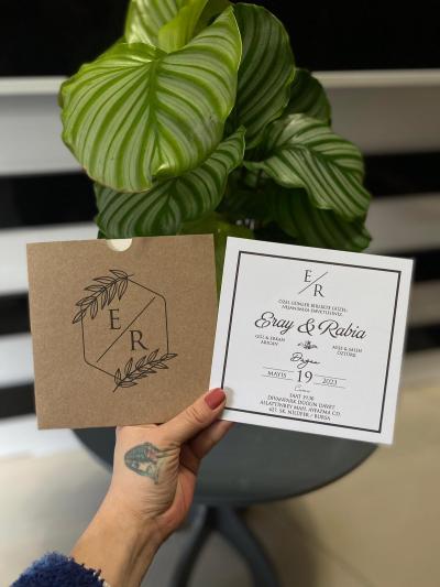 Kare Düğün Davetiyesi 54