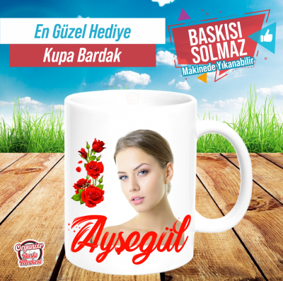 Kız Arkadaşa Özel Kupa Bardak