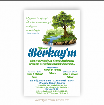 Yaşamak Sünnet Davetiye